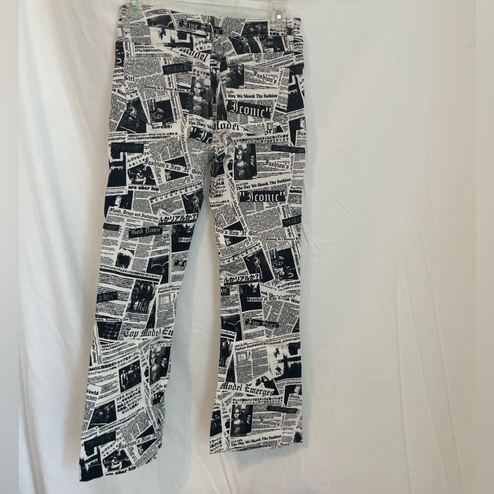 Newspaper pants